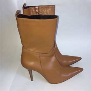 Charles David Vintage Leather Boots